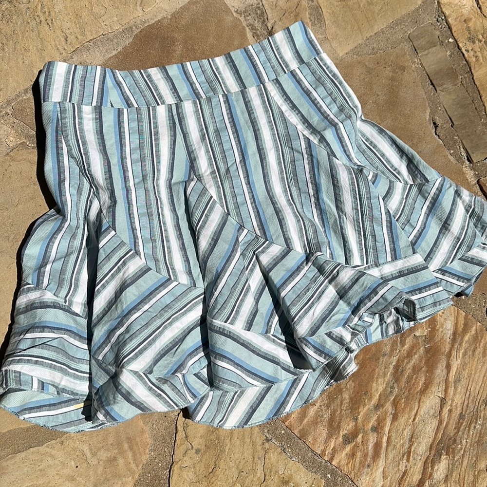 Arden B Blue Striped mini